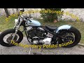 HD Evolution injection engine vs Carburetor engine, potato sound comparison