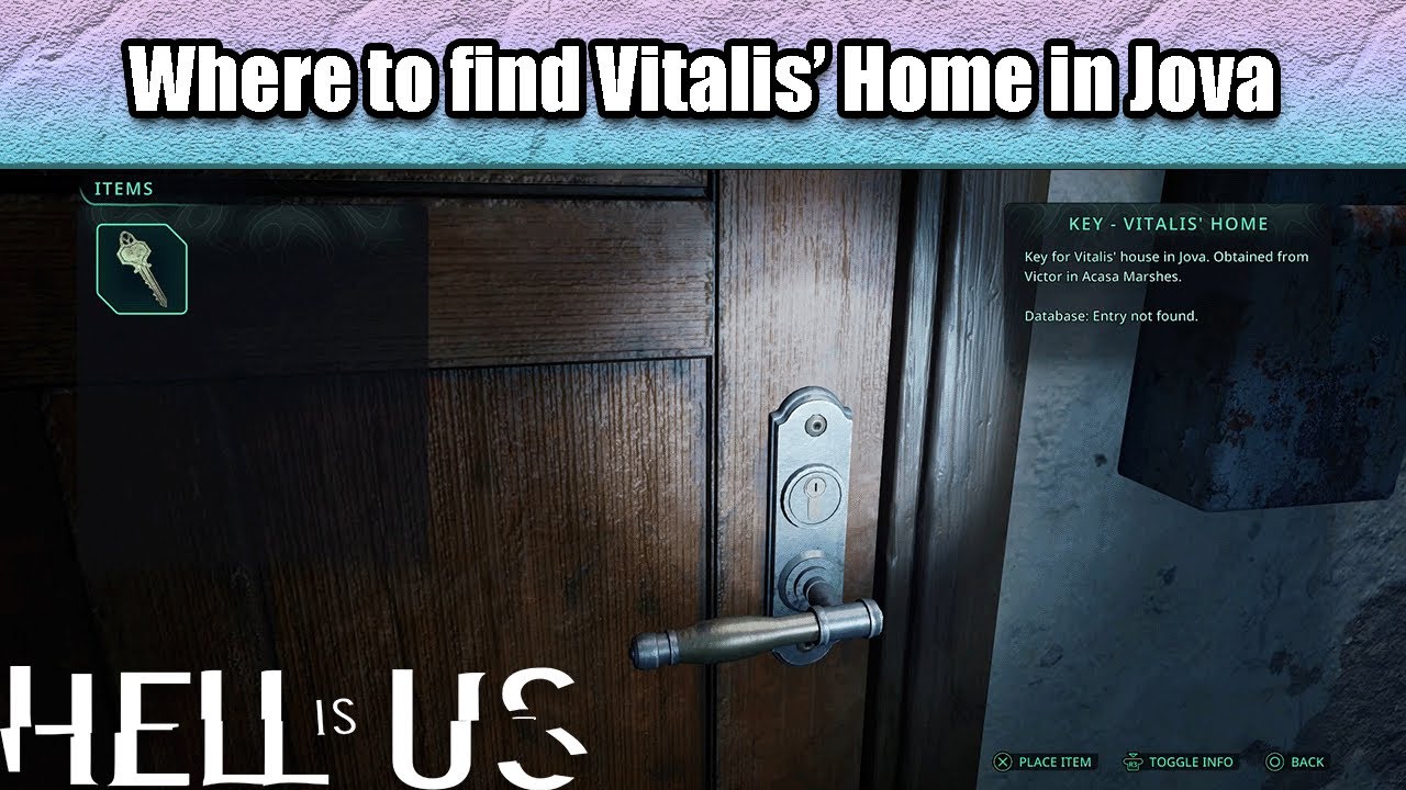 Where to find Vitalis' Home in Jova | Hell Is Us