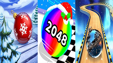 Rollance Adventure Balls VS Ball Run 2048 VS Going Balls - All Levels Gameplay Android iOS Ep 2