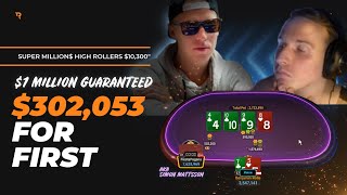 FINAL TABLE OF THE $10,300 Super Million!! | Twitch Poker Highlights