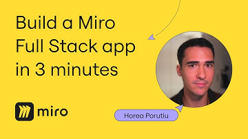 How to Build a Miro Full Stack (Next.js) app in 3 minutes