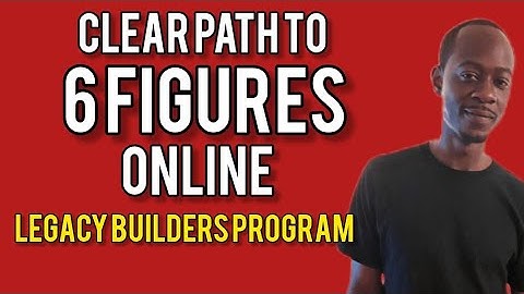 Legacy Builders Program Review - Make $900 Per Sale With A Done For You Digital Franchise