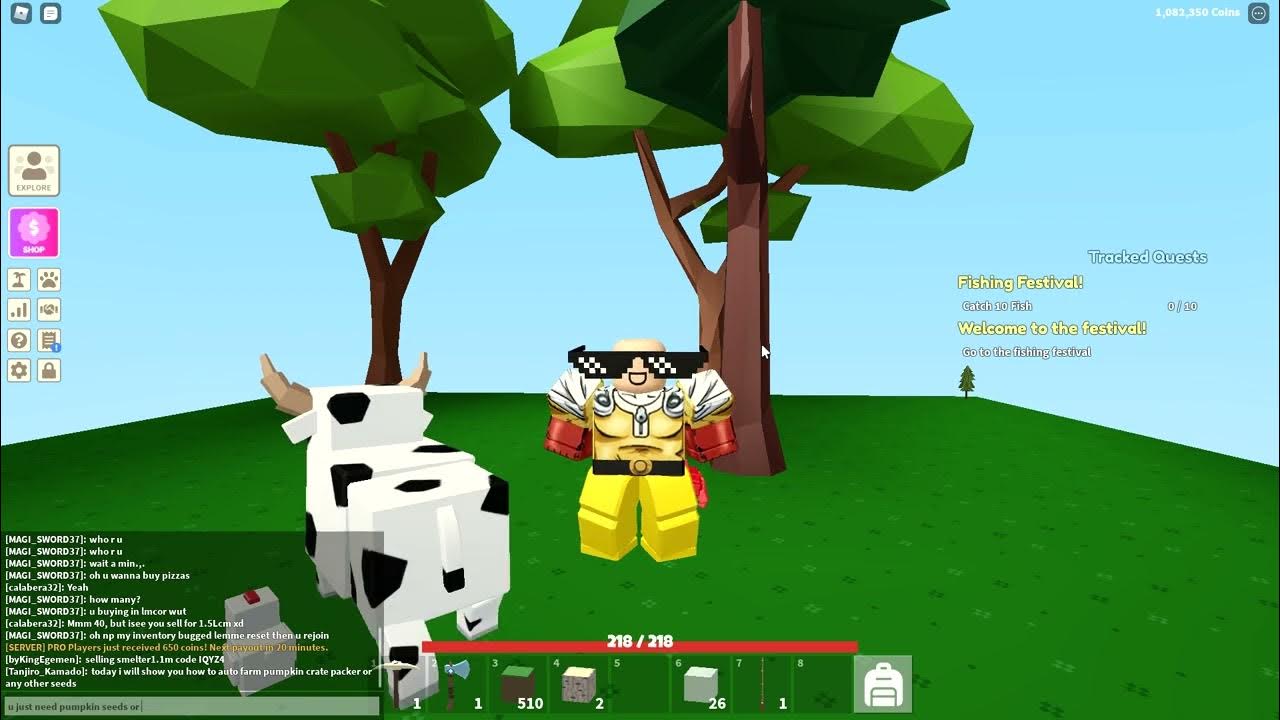 How to do a Crate Packer/Seed Auto Farm! Roblox Islands YouTube