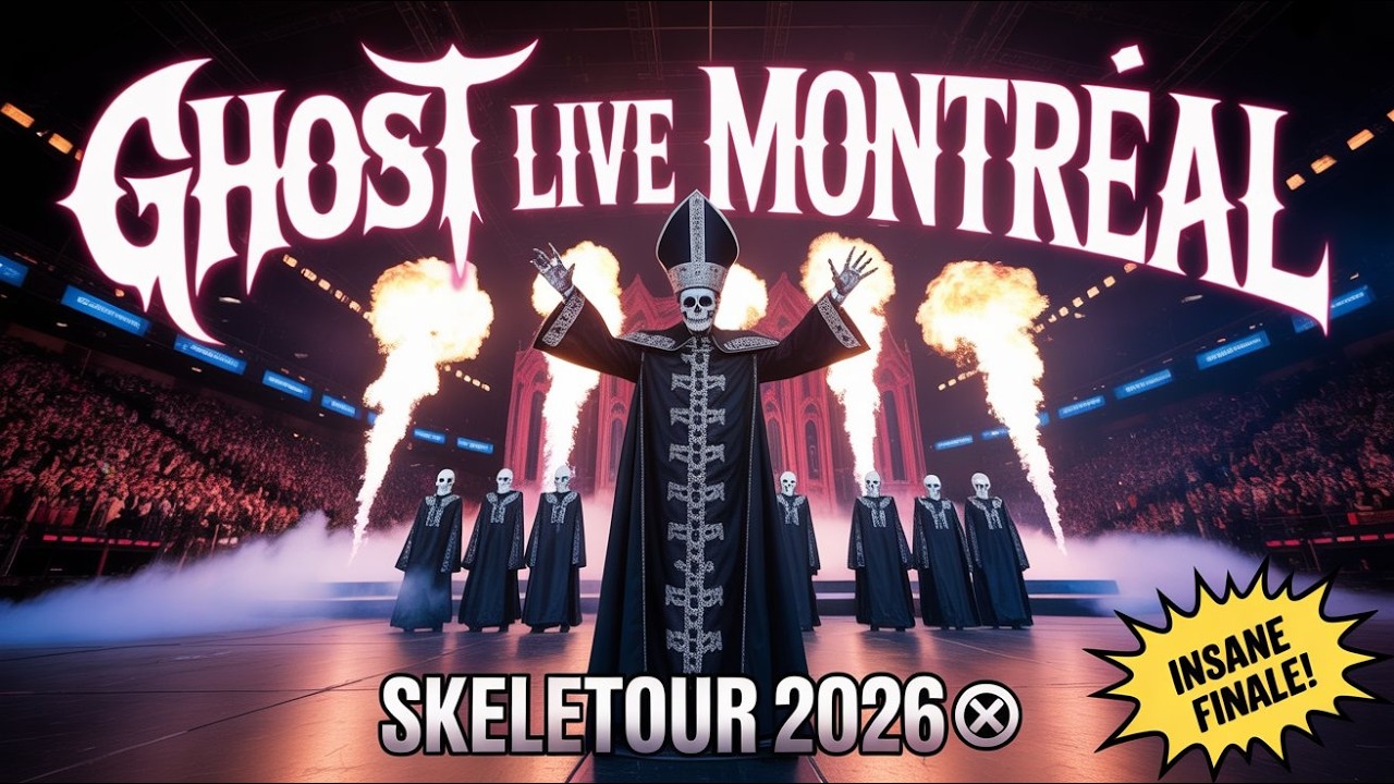 Ghost Live at Centre Bell Montréal 2026 | Full Concert Highlights | SKELETOUR World Tour