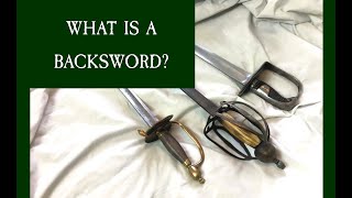 What is a Backsword?