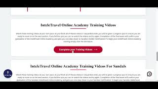 InteleTravel University   Required Training screenshot 1