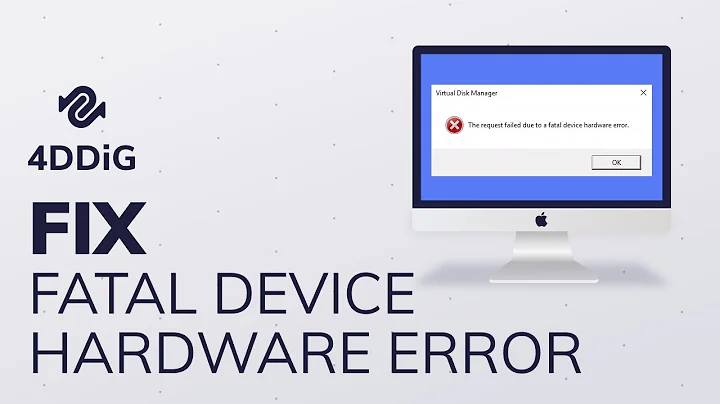 (7 Ways)How to Fix The Request Failed Due to a Fatal Device Hardware Error without Losing Data?
