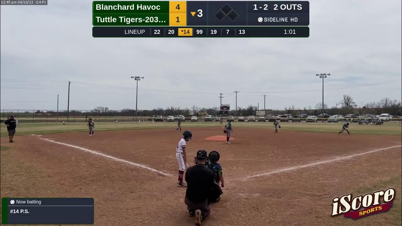 Blanchard Havoc vs Tuttle Tigers2031 Riley (2022.04.10) YouTube