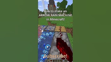 ARROW RAIN Machine in Minecraft 1.21! #minecraft#minecrafttutorial #redstone