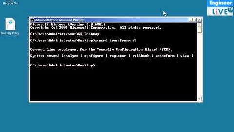 Convert Security Configuration Wizard to Group Policy Object in Windows Server 2008