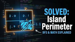 LeetCode 463. Island Perimeter | No BFS Needed!