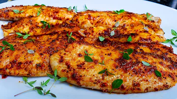 Just 3 Ingredients Tasty Oven Baked Tilapia Fillets in 10 minutes I Easy and Quick Recipe.