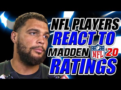 NFL PLAYERS REACT TO MADDEN 20 RATINGS! Player Ratings Released!