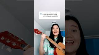 I Want An Apology Video With Tears And An Ukulele