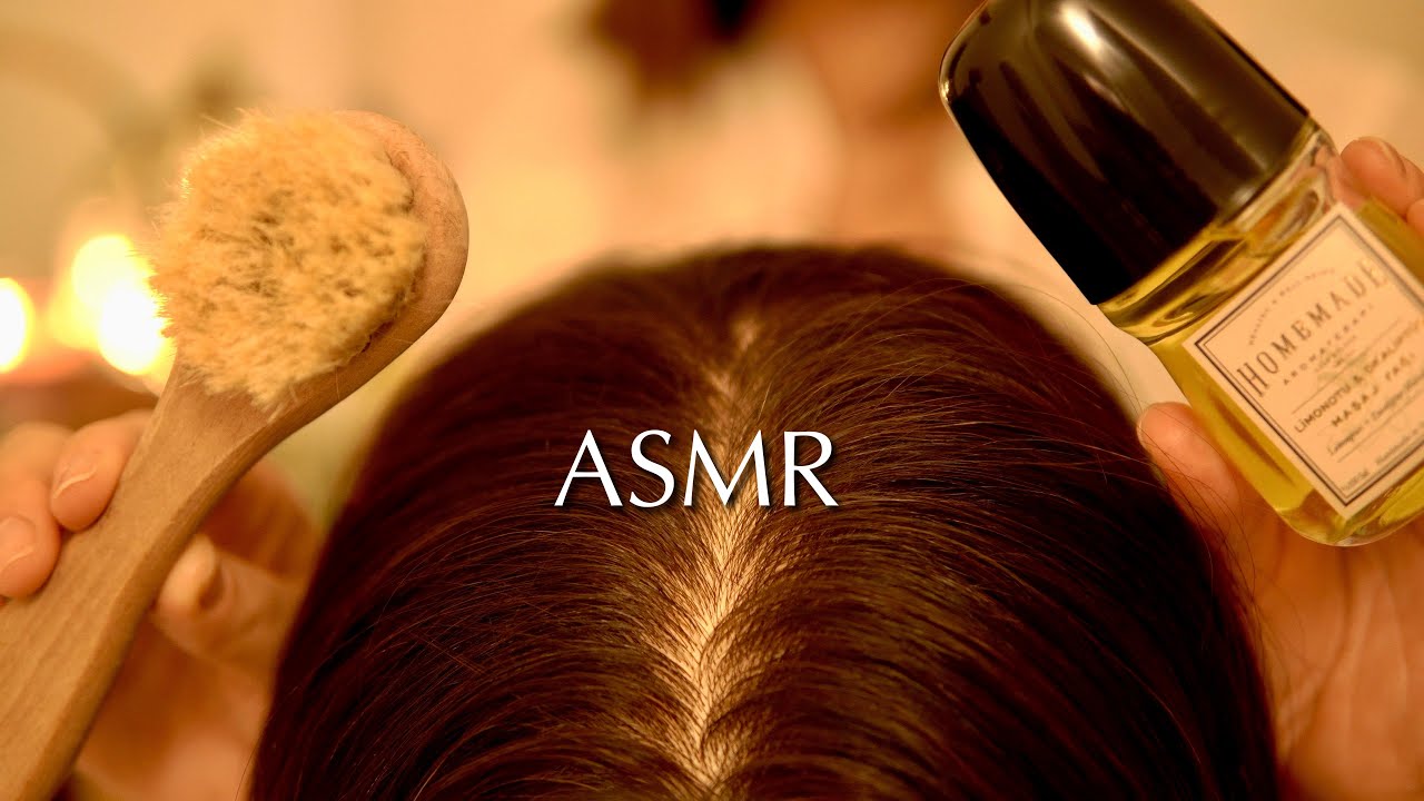 Ultimate Scalp Relaxation💫 ASMR Head & Scalp Massage for Peaceful Sleep 💆‍♀️ No Talking