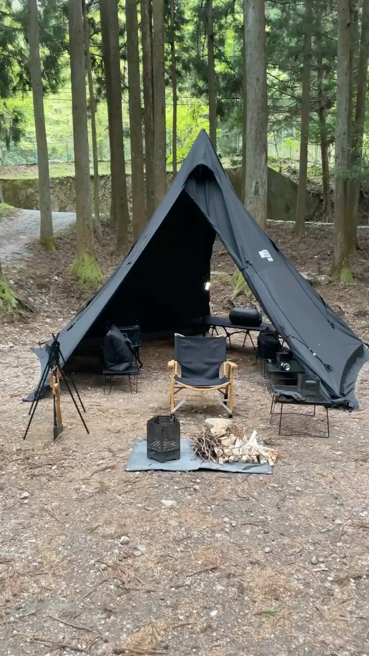 サイトレイアウト】GRIP SWANY - FIREPROOF GS MOTHER TENT - YouTube