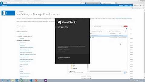 Search verticals in SharePoint 2013