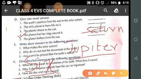 Class IV EVS 06 07 2020 by Mr Rupesh