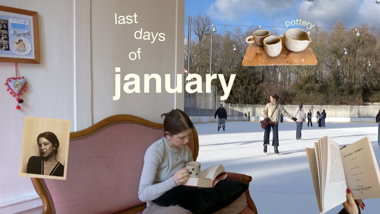 january diaries ⭐️ finding warmth & comfort in familiar and new spaces