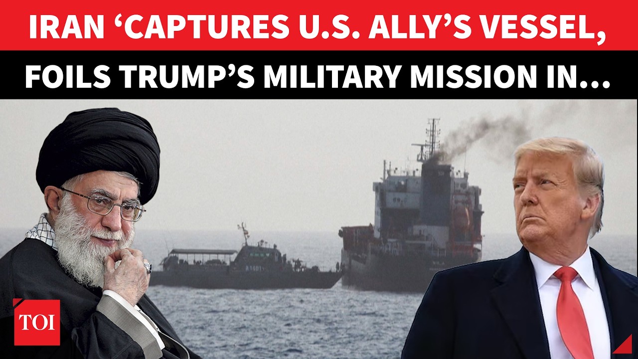 Iran ‘STORMS, CAPTURES’ US Ally’s Vessel; Trump’s ‘Spy Mission’ Thwarted | ‘At Gunpoint We Took…’
