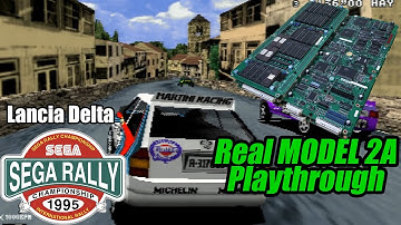 SEGA Rally Championship - Real MODEL 2 A-CRX - Lancia Delta