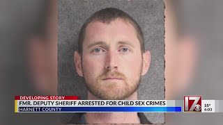 Ex-Harnett County deputy charged with sex crimes, destroying evidence: sheriff
