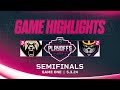 Full game highlights  semifinals  albany firewolves vs san diego seals  game 1