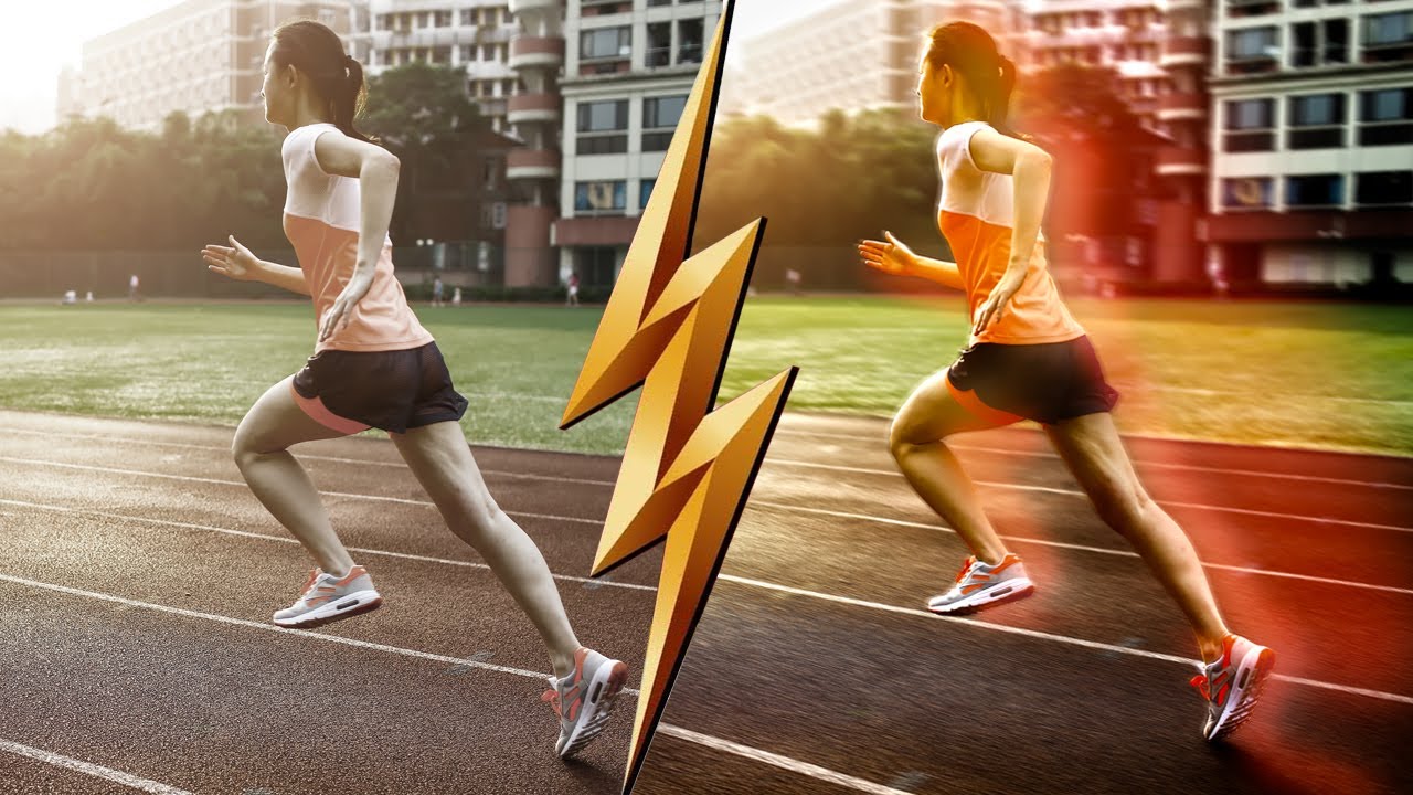 How to Create The Flash Running Effect in Adobe DC YouTube
