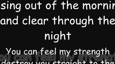Avenged Sevenfold - Sidewinder (Lyrics)