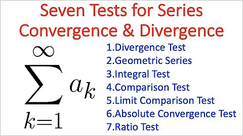 Series Tests and When to Use Them (Convergence and Divergence Tests)