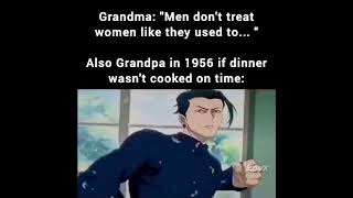 Pre generation😑                         #reels #anime #jjk #memes #ytshorts #relatable #daily #geto