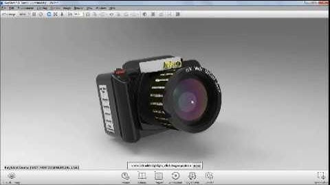 Rendering of Digital Camera