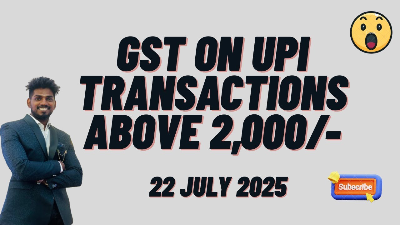 GST ON UPI TRANSACTIONS 