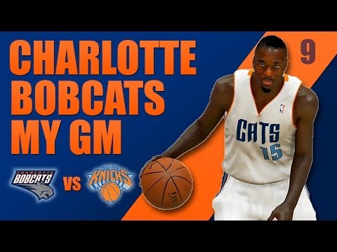 NBA 2k14 PS4 Charlotte Bobcats MyGM Ep 9 Yr2Gm5 Vs NY Knicks