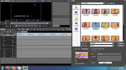 Edius 6 new project tume asbe bole bangla