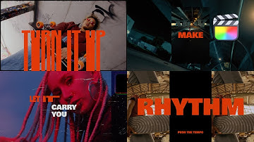 Music Clip Modular Template for Final Cut Pro — MotionVFX