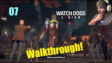 CLIMBING BIG BEN WITH A ROBOT SPIDER! (Watch Dogs Legion Gameplay Walkthrough Part 7)
