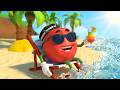 Tomato Doppi 🍅 ☀️ 最高の夏の思い出！🌴 BEST SUMMER MEMORIES! 楽しい冒険まとめ 😂 Funny cartoons ✨️ Super Toons TV アニメ
