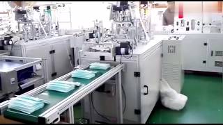 Medical Face Mask Making Machine | Mask Production Line | Mask Production Machine | TESTEX(Updated)