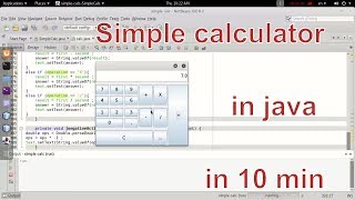 how to make calculator step by step (java full beginners tutorials)
