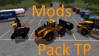 Fs17/ Présentation de Mods / Spécial Travaux Public / Benne remorque camion pelteuse chargeuse