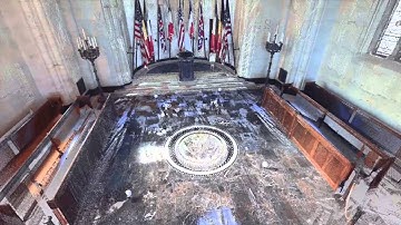 Chapel at the Meuse Argonne American Cemetery 3D Visualization