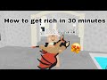 How to get Rich in 30 Minutes in Adopt me *In very less time*