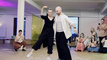 Cédric & Olga | first Tango Fusion Night Bremen | Workshop demo Tango x Zouk