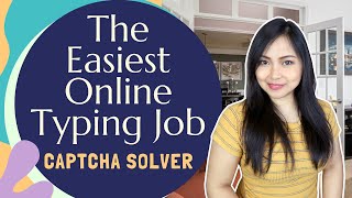 Earn By Solving 1000 Captcha Images | Homebased Jobs
