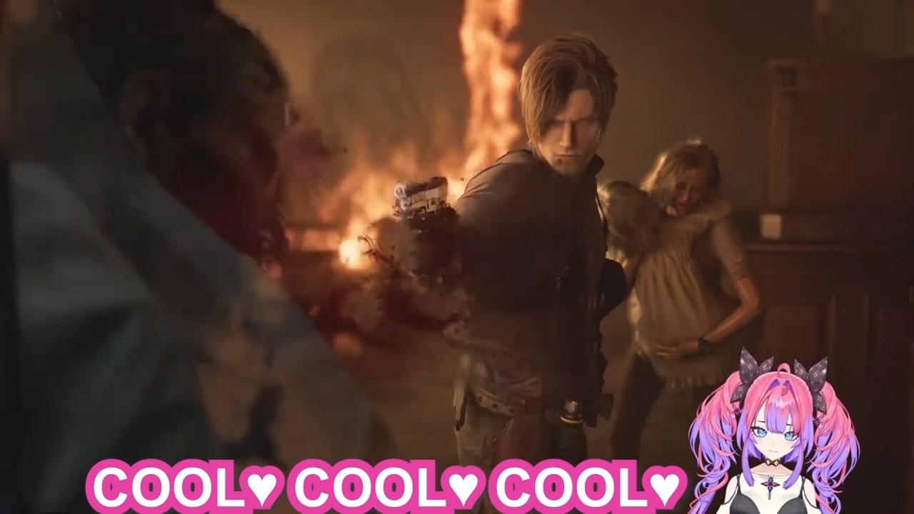 Kikirara Vivi's down bad for Leon in RE9 part 5【Eng Sub / RE9 Spoiler Alert / hololive】