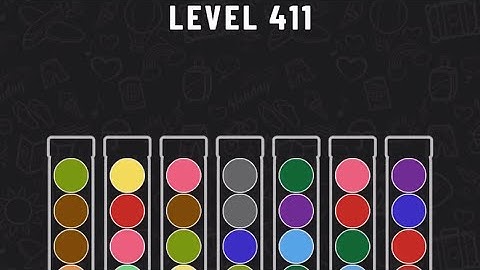 Ball Sort Puzzle Level 411 #ballsortpuzzle #ballsortpuzzlegameplay #puzzlegame #mobilegames