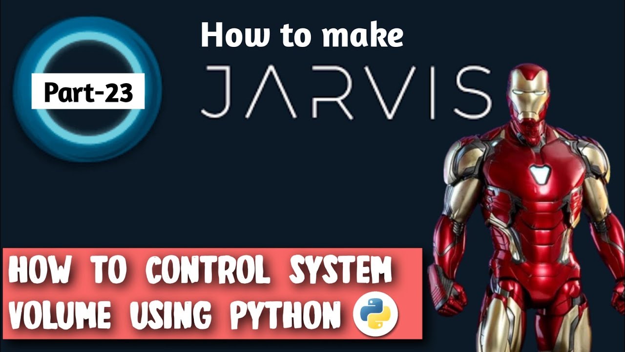 how to control system volume using python || How to make Jarvis in ...