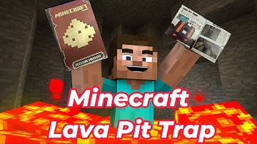 How to build a Minecraft Lava pit trap: Tutorial