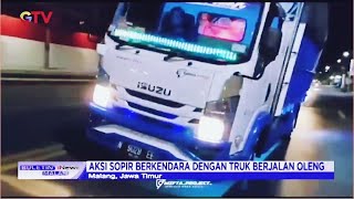 Truk Oleng Viral, Sopirnya Diciduk Satlantas Polres Malang - BIM 18/05